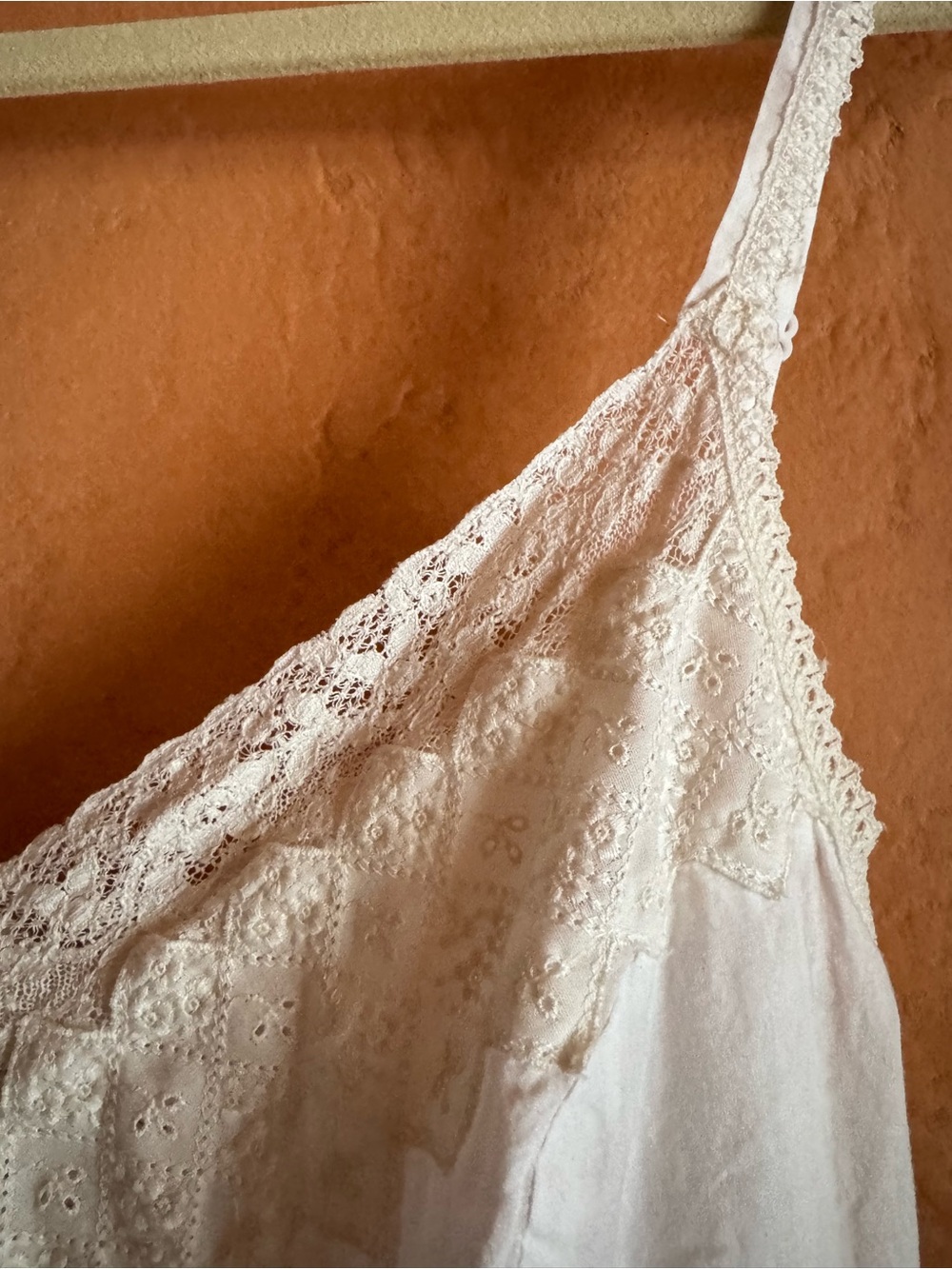 Vintage Victoria’s Secret Country Coquette Prairie Lace Slip Dress L - Picture 4 of 10